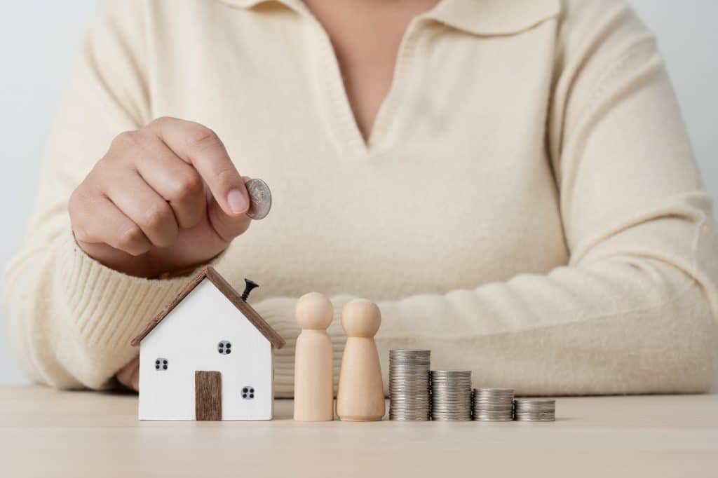 Save money for real estate mortgage, rent, loan, or buy house